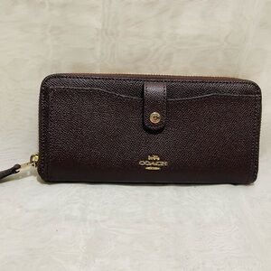 Coach Brown Leather Wallet